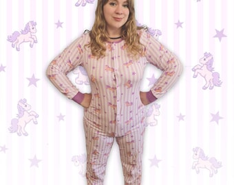 Dotty the pony Sleepsuit, Small to 6xl, abdl, ddlg, mdlb, mdlg, DDLB, CGL