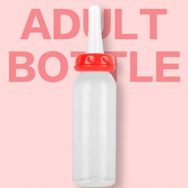 Adult Bottle from the dotty diaper company Red (crafting part)