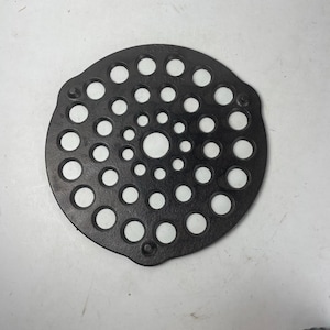 Lodge Cast Iron Dutch Oven Meat Rack Trivet Plate 8-Inch 8DOT USA, Vintage