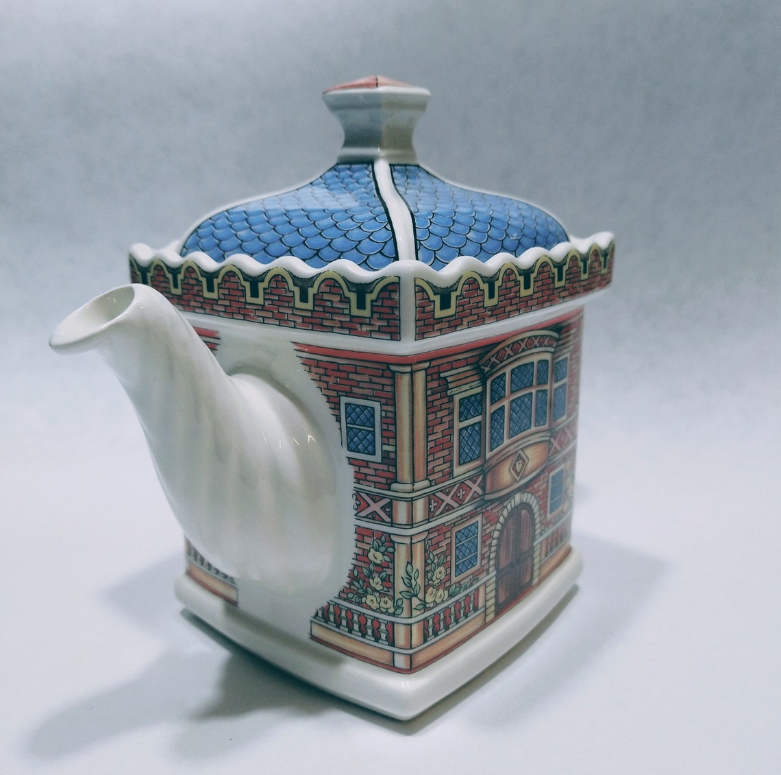 Vintage Sadler Teapot English Country Houses Elizabethan House Etsy
