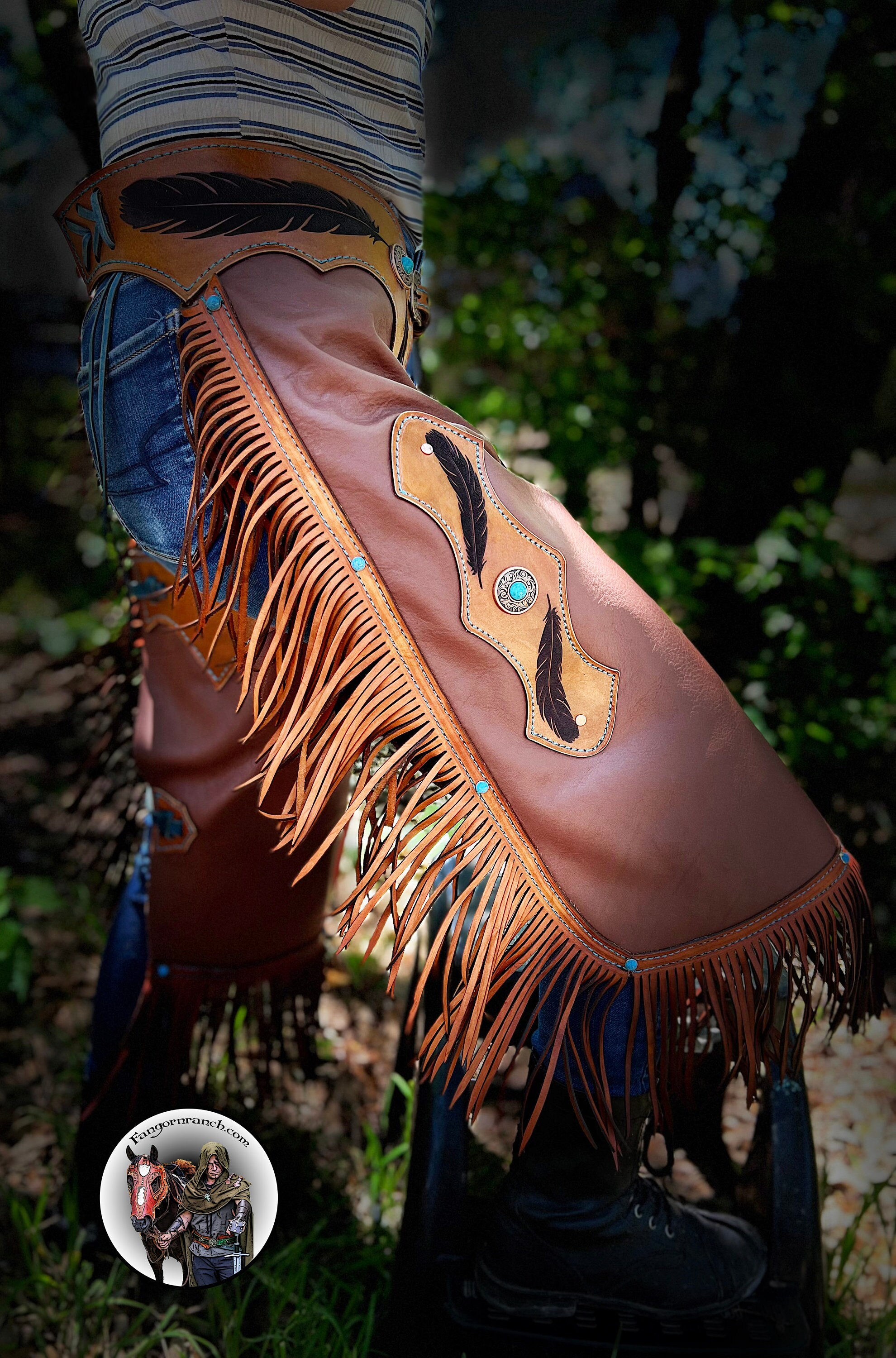 Leather Chinks Etsy Singapore
