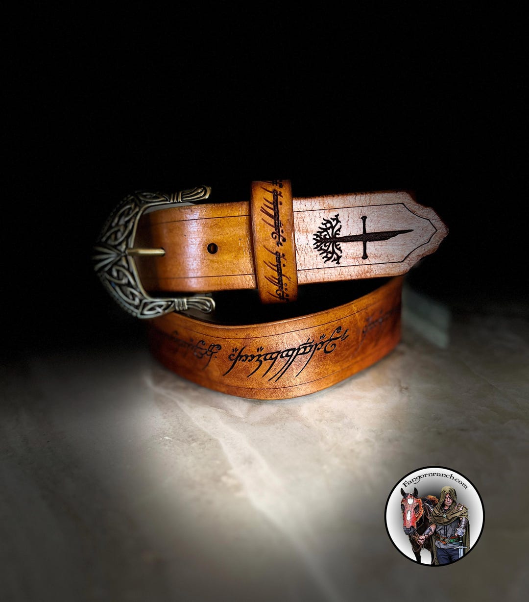 Lord of the Rings inspired belt. Lord of the Rings Belt, LOTR Leaf, Elven Belt, Hobbit Belt  main image 3