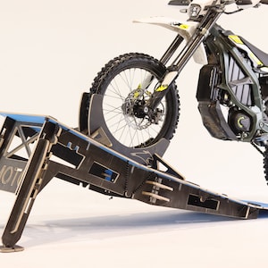 Rampa de salto para moto