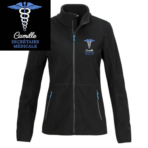 Veste polaire passe couloir Infirmiere Aide soignante Etudiante infirmiere AES AESH ASH et Autres soignantes Etsy France