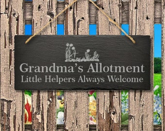 Personalised Rustic Hanging Slate Plaque Sign Leaving Work Job Keepsake Gift