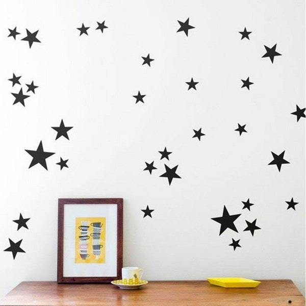 120 Stars Nursery Wall Stickers