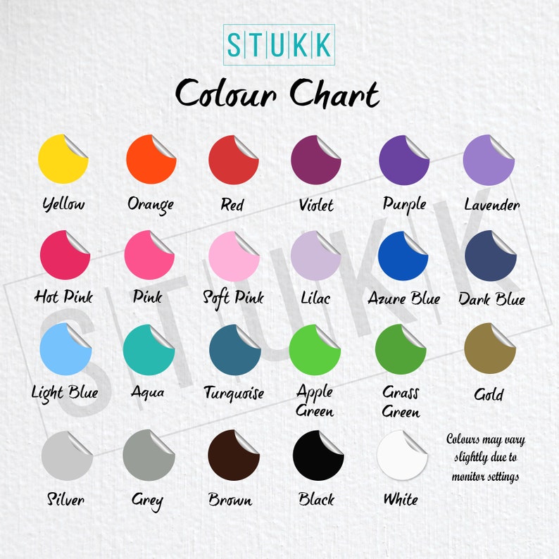 Coloured Sprinkle Shape Wall Stickers Children's Bedroom Etsy UK