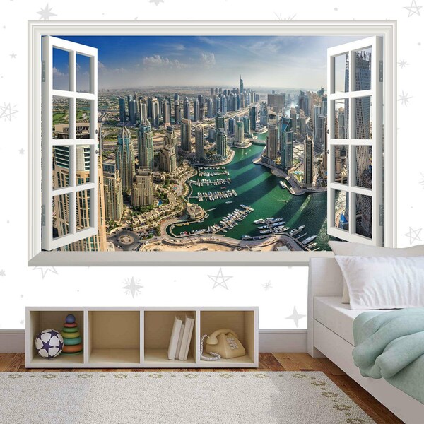 Dubai City Wallpaper Etsy