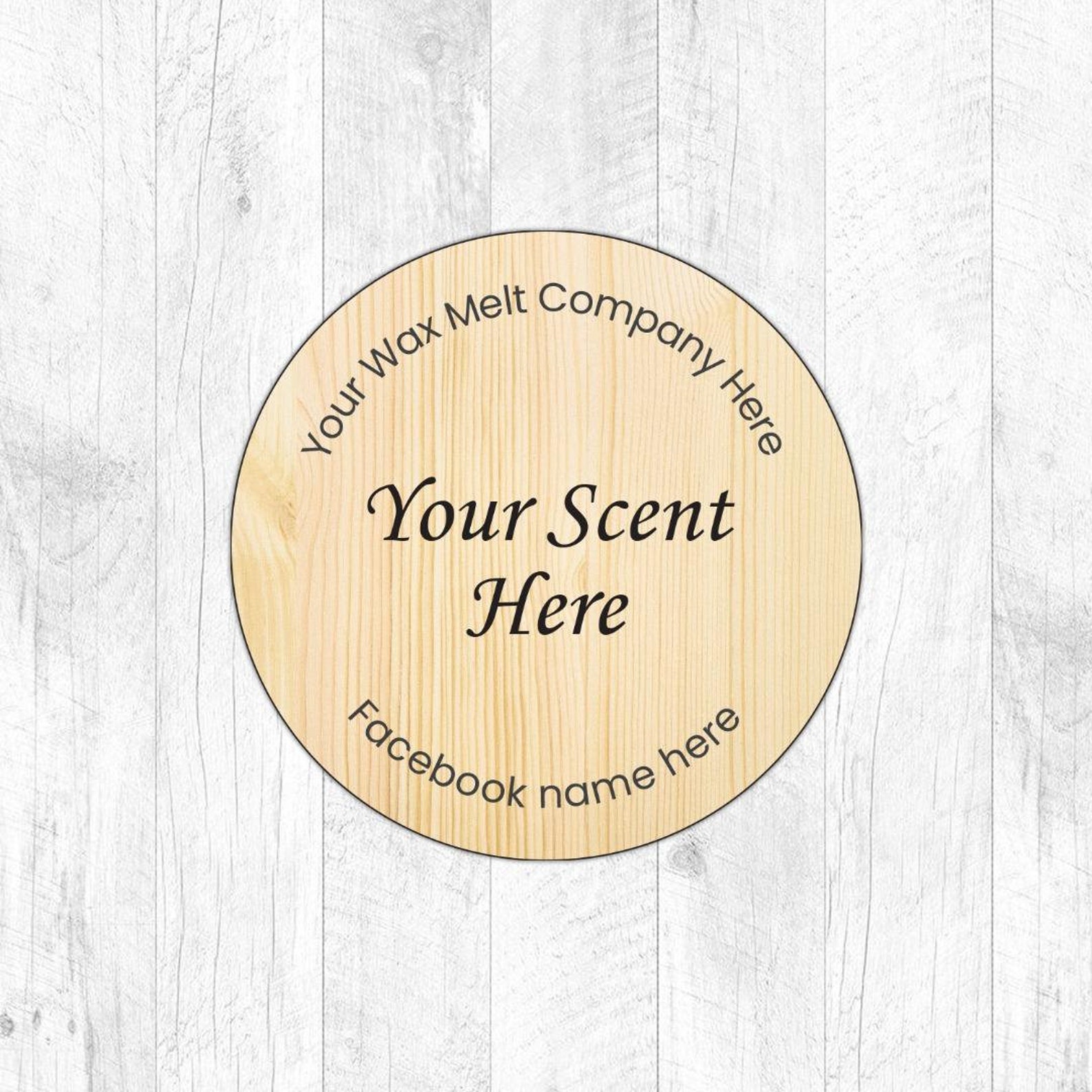 Personalised Wax Melt Stickers Company Name Labels Custom Etsy