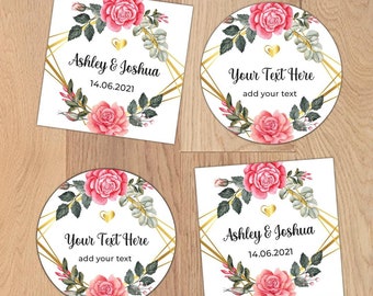 398 105 x Personalised Business Name Stickers Thank You Seals Your Logo Labels 398 105 x Personalised Business Name Stickers Thank You Seals Your Logo Labels