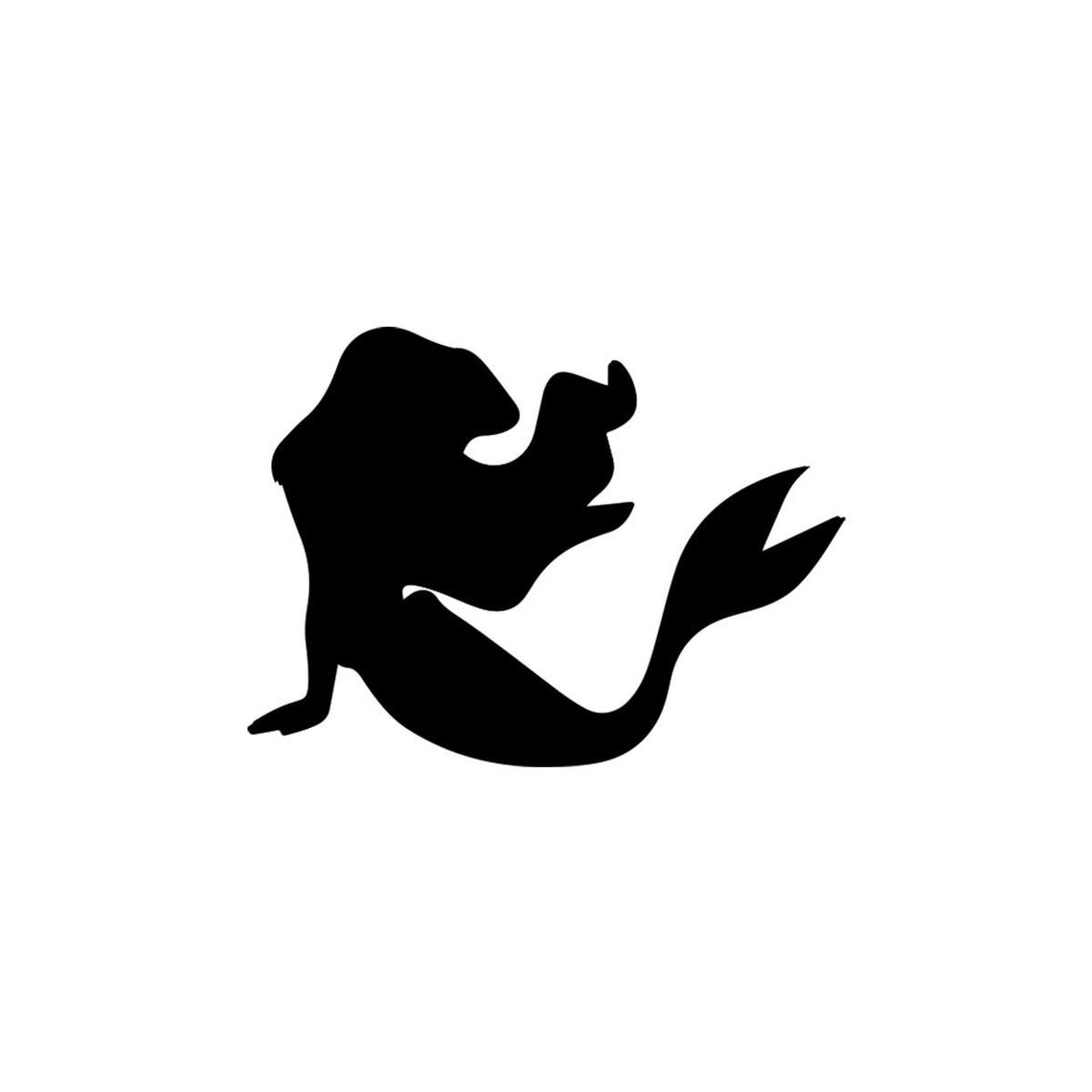 Mermaid Vinyl Tile Stickers Nautical Wall Decal Transfers Etsy India