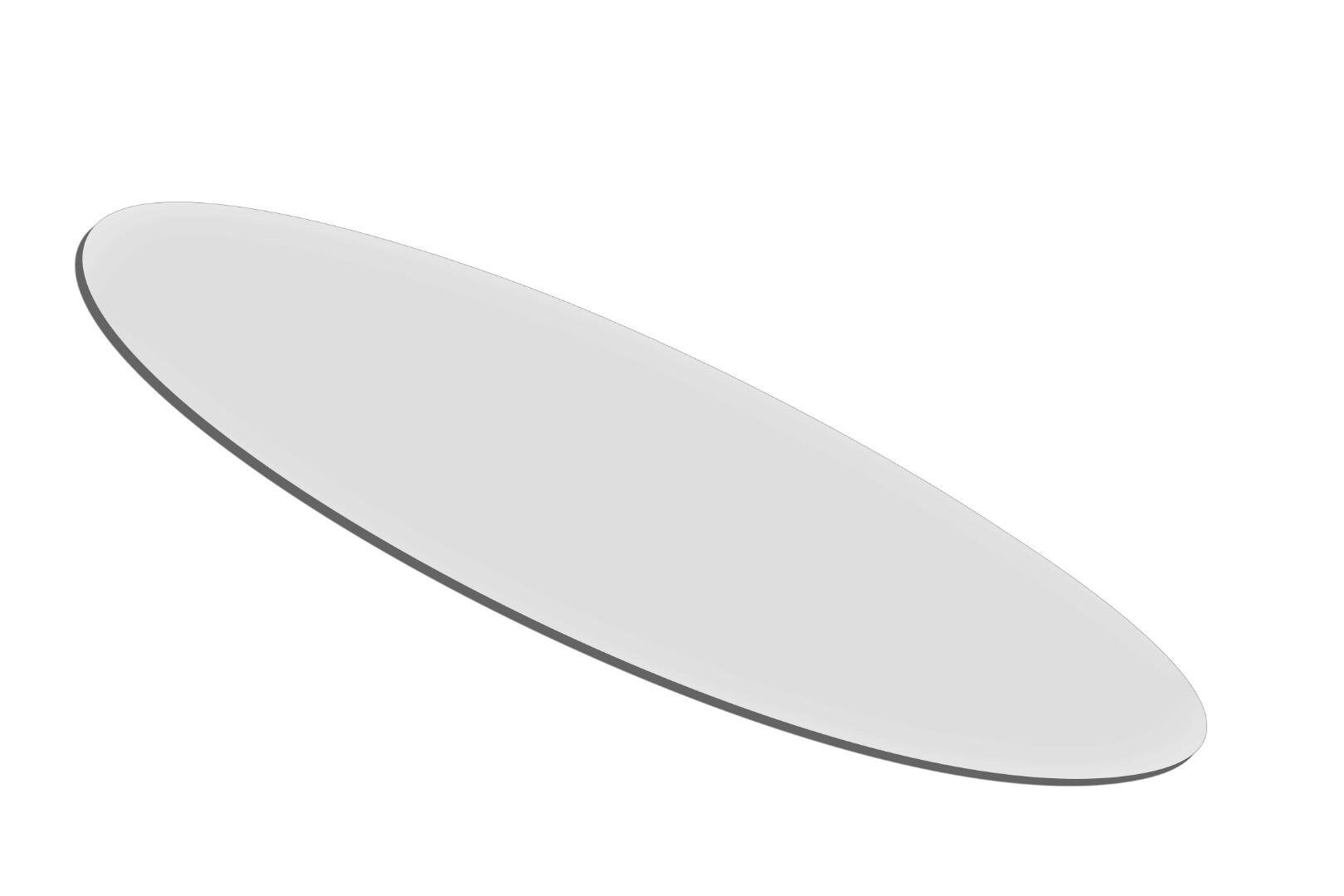 Disque à ganache en plexiglas 15,8 cm x2