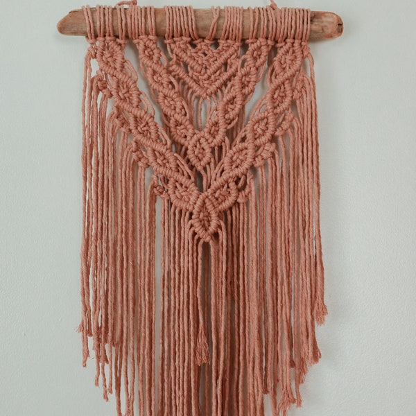 Vintage Rose Wall Hanging | Macrame Backdrop