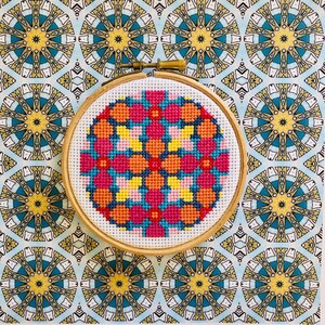 Cross stitch design pattern 4 downloadable pdf chart