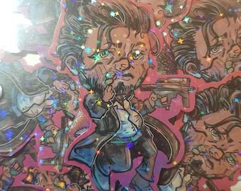 Goro Takemura Cyberpunk 2077 CBP2077 geïnspireerde sticker