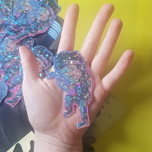 Pegatina inspirada en Kerry Eurodyne Cyberpunk 2077 CBP2077 Young Kerry 2023 imagen 4