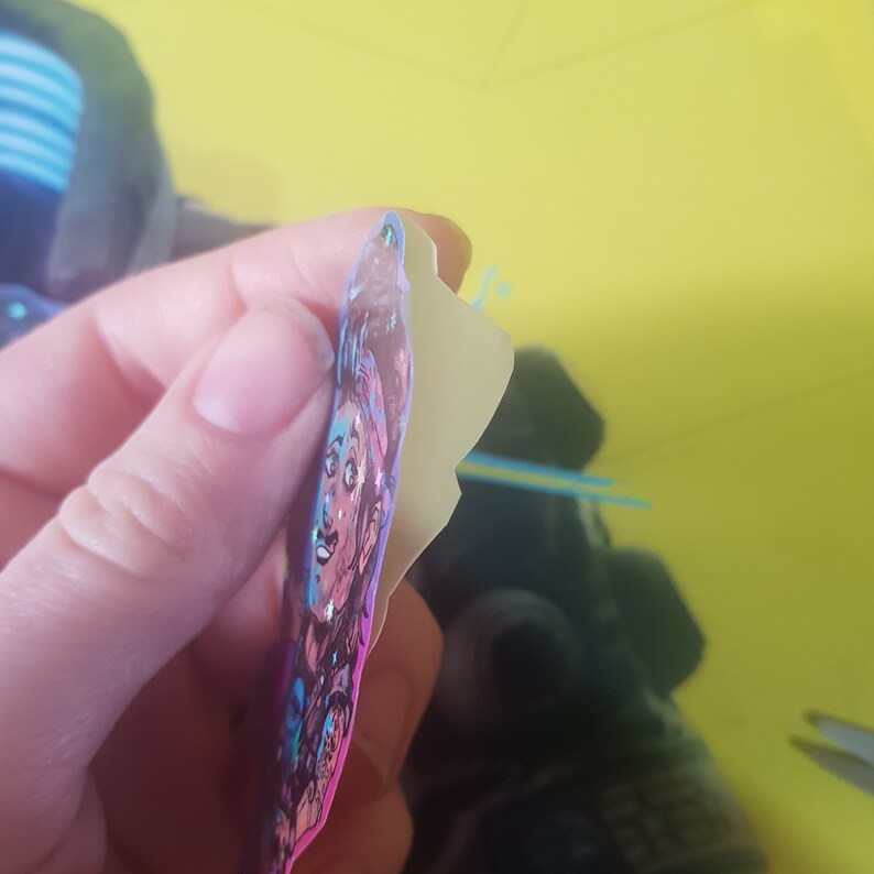 Pegatina inspirada en Kerry Eurodyne Cyberpunk 2077 CBP2077 Young Kerry 2023 imagen 5