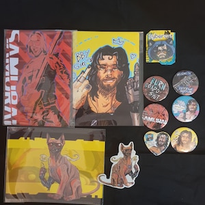 Johnny Silverhand themed Gift box bundle Cyberpunk 2077 collection