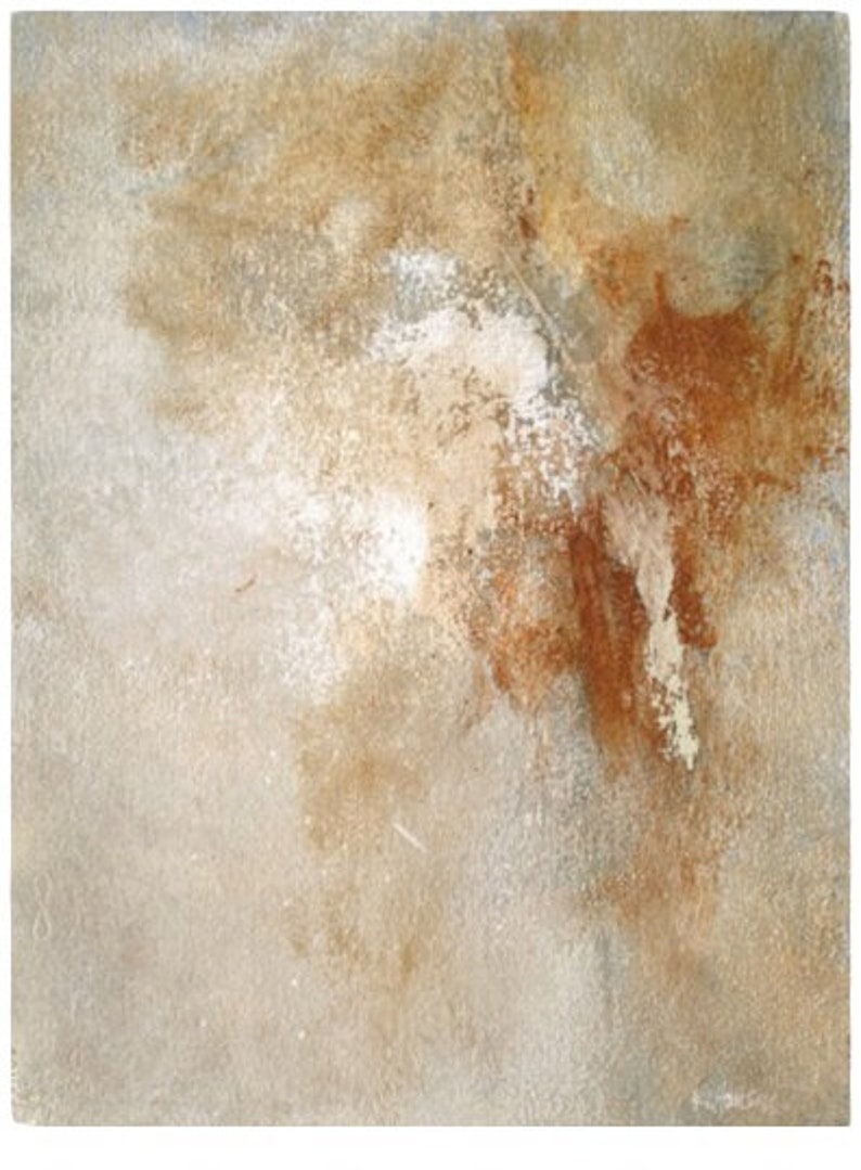 Large Abstract Painting on Canvas Brown & Beige Canvas Painting Modern ...