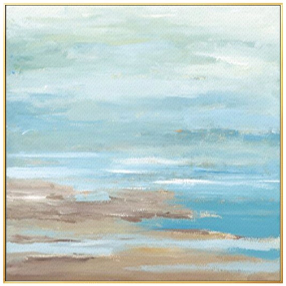 No.3フレーム付き特大キャンバスアート 風景画 海の絵画