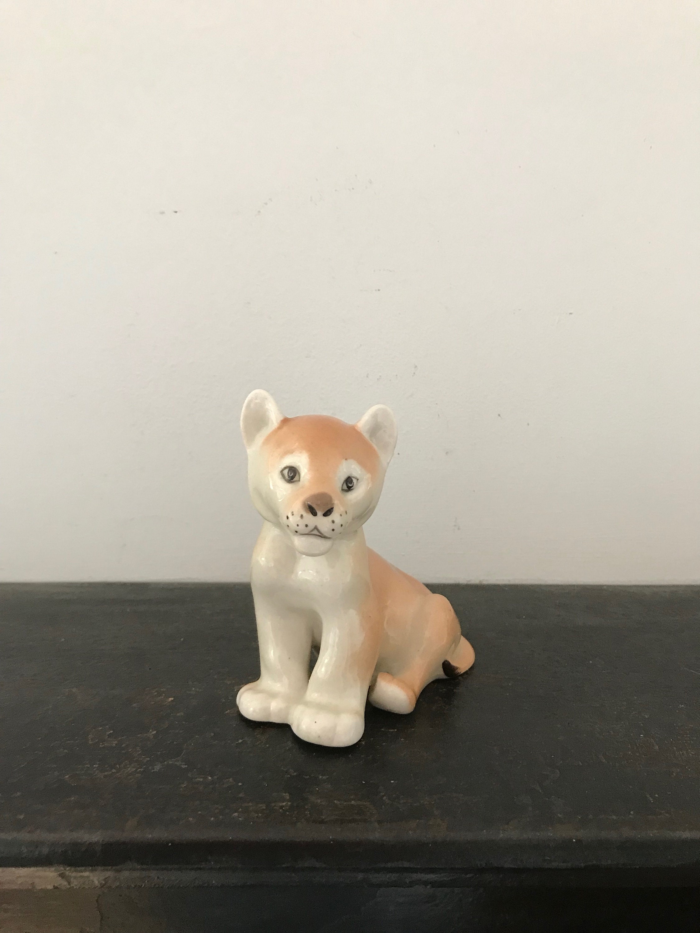 ロモノーソフ ライオンの子の置物 ソ連 ヴィンテージ - Etsy 日本