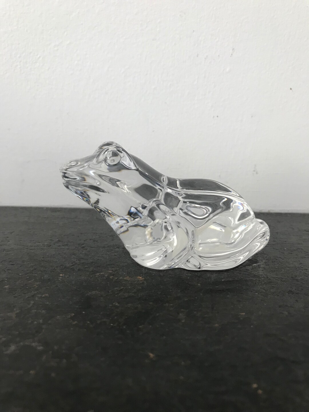 Princess House German Lead Crystal Toad Frog Vintage Etsy