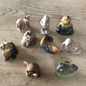 9 Wade Whimsies Collection Vintage Collectable Figurines Miniatures image 2