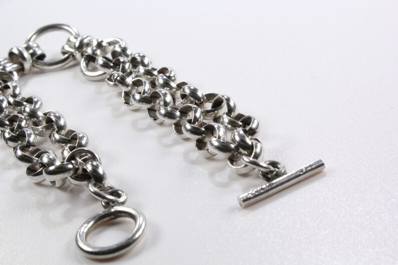 Women/'s Sterling Silver 925 Bracelet #80094