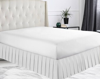 Pleated Bedskirt Etsy