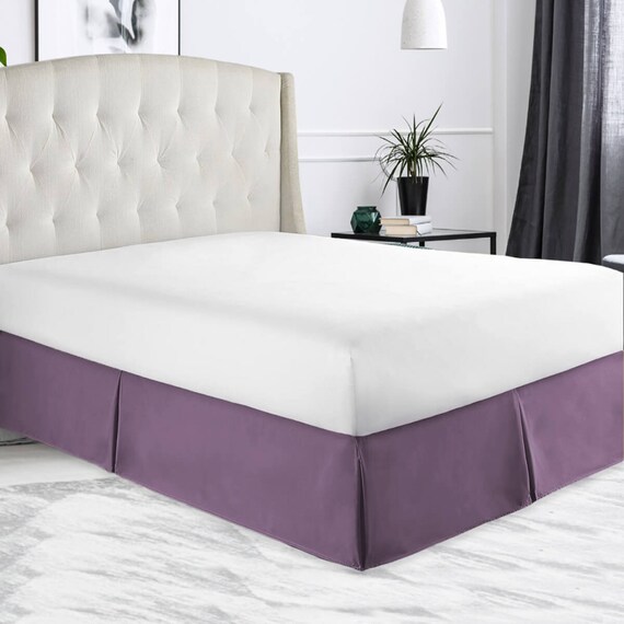 Everyday low prices Bed Skirt 20 Inch Drop Length Wrap Around Bed Solid