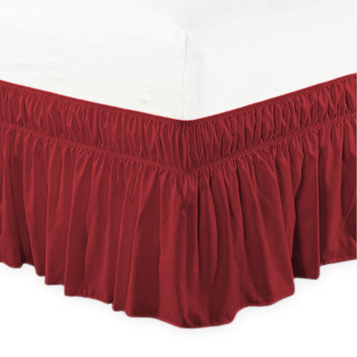Wrap Around Bed Skirt 8 to 39 Drop Length 1 Etsy