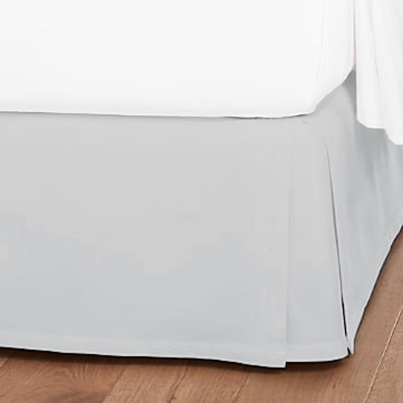 Bed Skirt 8 to 39 Drop Length 1 PIECE BED SKIRT Etsy