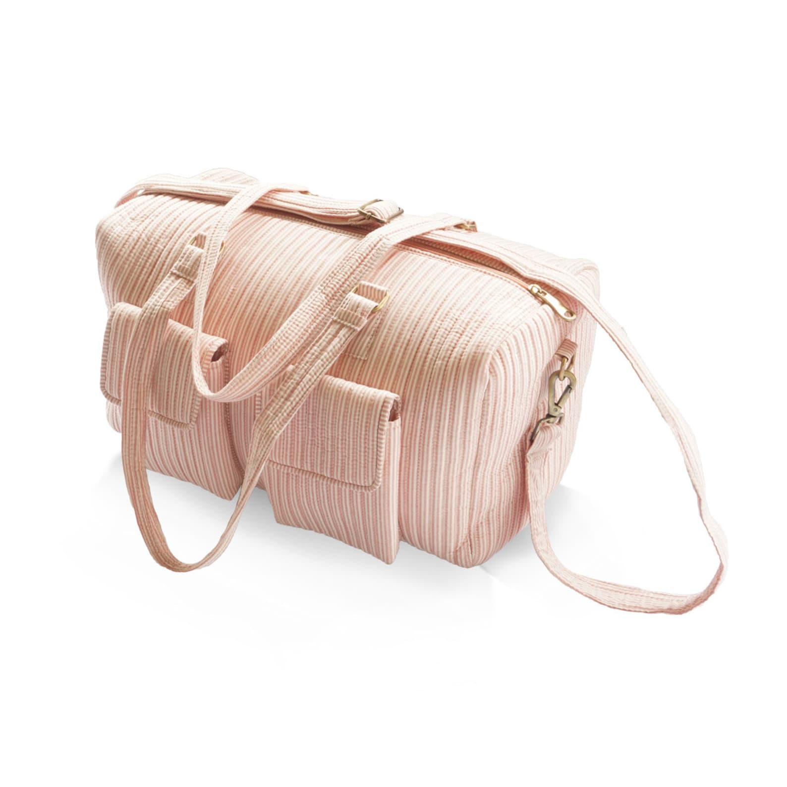 Quilted Duffel bags Traveling bags Cotton Quilted Shoulder Etsy