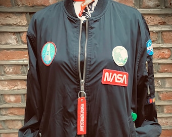 Alien Bomber Jacket - Etsy
