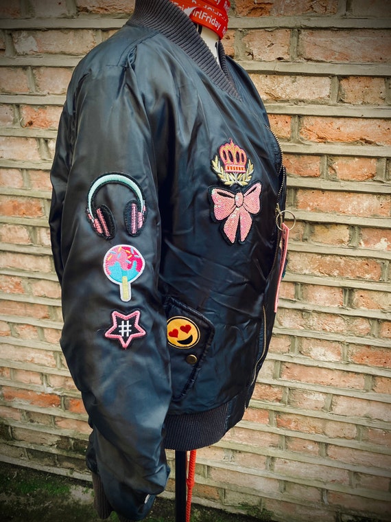 Custom Bomber/flight Jacket Cute Kawaii 
