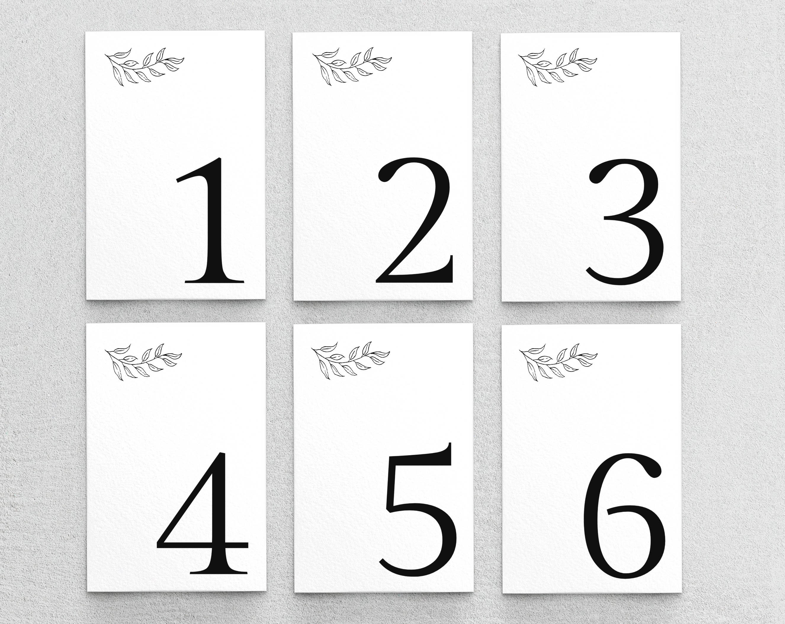 Wedding Table Number Template 4x6 Edit Download and Etsy Wedding Table Number Template 4x6 Edit Download and Etsy