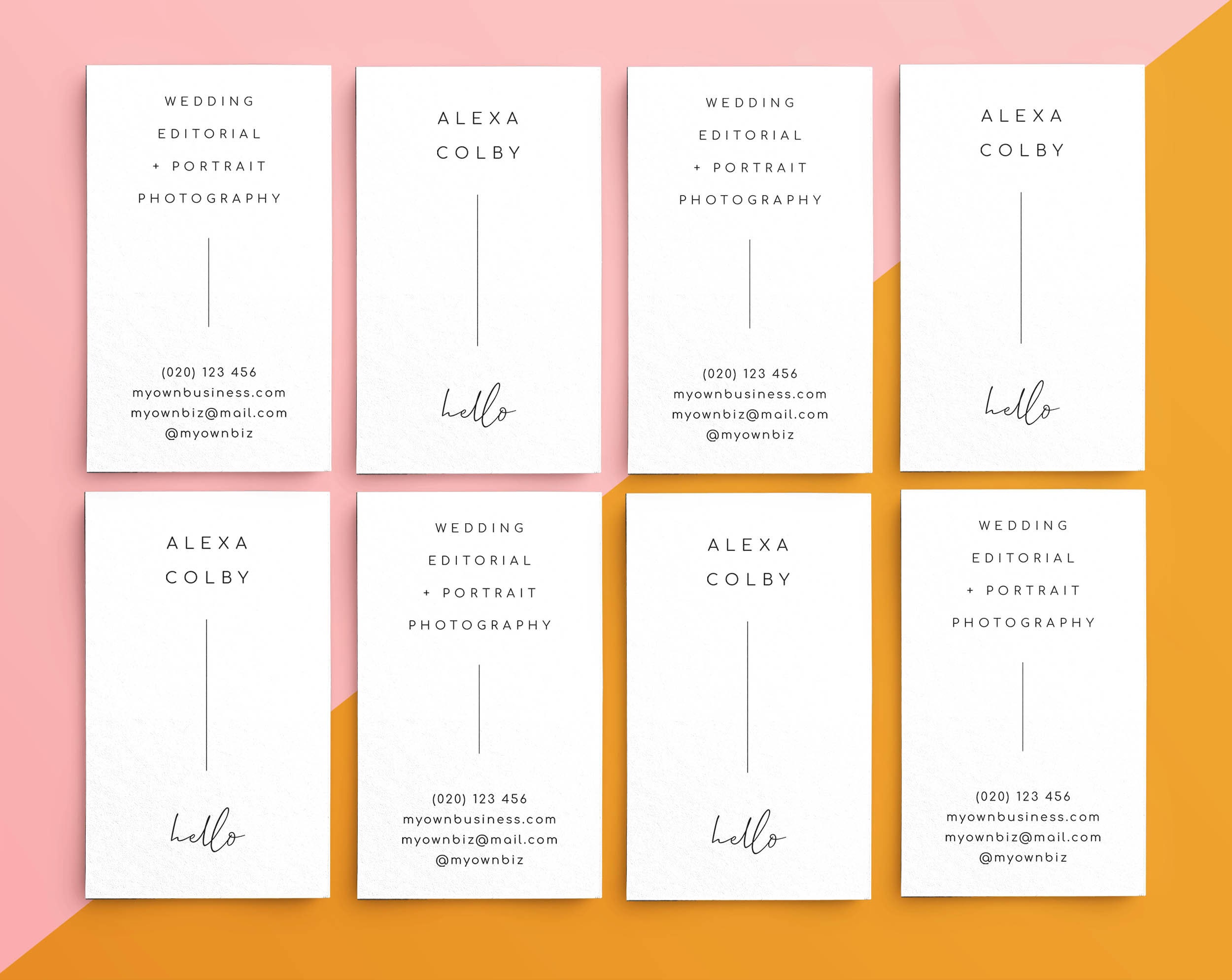 Free Online Printable Business Card Maker