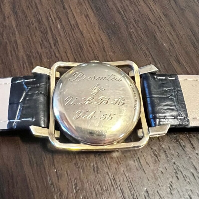 Wittnauer Watch 10k Gold Filled Etsy