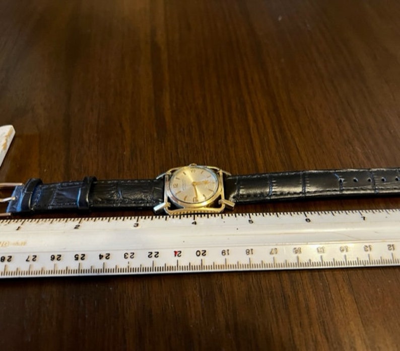 Wittnauer Watch 10k Gold Filled Etsy