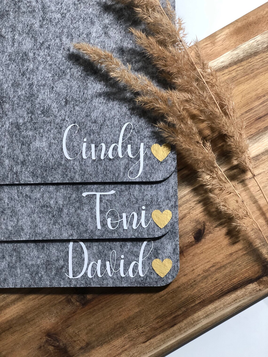Personalized Place Mats With Name Personalized Table Mats Etsy