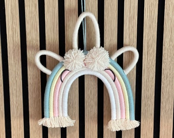 Wanddeko Einhorn | Türdeko Einhorn | Wandbehang Einhorn Kinderzimmer | Deko Babyzimmer Einhorn