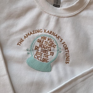 The Amazing Karnak Ride The Cyclone Unisex Embroidered Sweatshirt