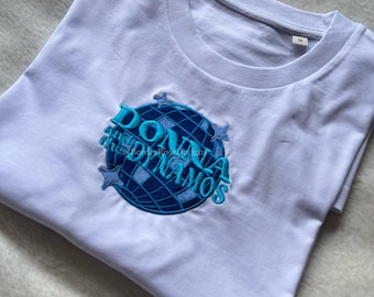 Donna and the Dynamos Mamma Mia Unisex Embroidered T Shirt