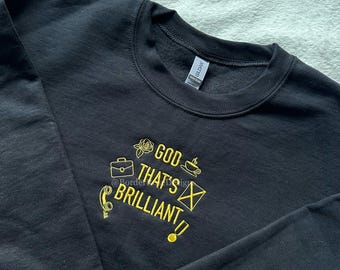 Operation Mincemeat Musical Unisex Embroidered Sweatshirt