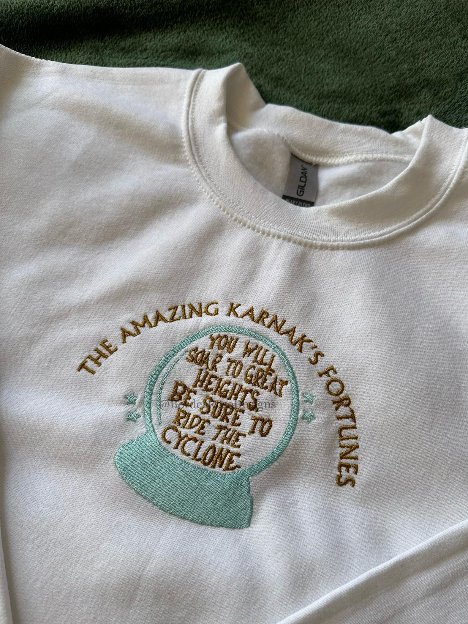 The Amazing Karnak Ride the Cyclone Unisex Embroidered