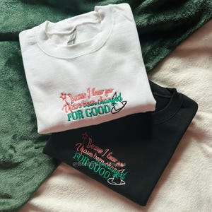 Sudadera bordada unisex Wicked For Good