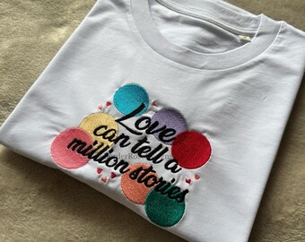 A Million Stories Falsettos Unisex Embroidered T Shirt
