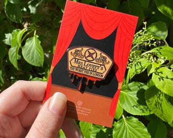 Mrs Lovett's Meat Pies Sweeney Todd Enamel Pin Badge