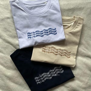 Don&#39;t Go Wasting Your Emotion Mamma Mia Unisex Embroidered T Shirt