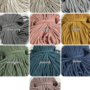 Macrame Curtain Tie Backs, Drapery Holdbacks, Farmhouse Boho Décor, Tassel Tiebacks, Eco Friendly Home Goods, Housewarming Gift, Room Decor image 7